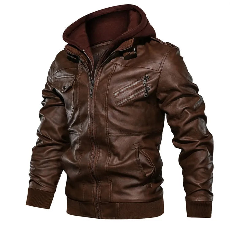 UrbanEdge™ 2-in-1 Hooded Biker Jacket