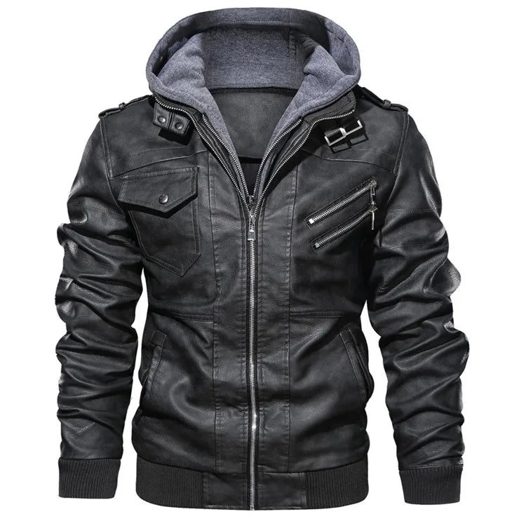 UrbanEdge™ 2-in-1 Hooded Biker Jacket