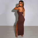 Muse™ V-Neck Cut-Out Midi Dress