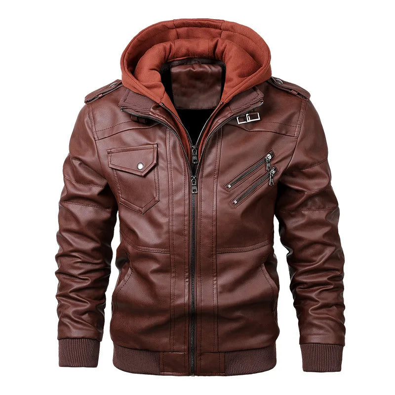 UrbanEdge™ 2-in-1 Hooded Biker Jacket