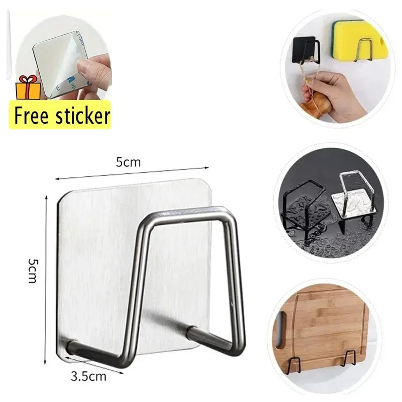 Stainless Steel Sink Sponge Holder