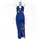 Muse™ V-Neck Cut-Out Midi Dress
