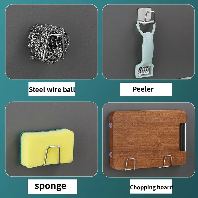 Stainless Steel Sink Sponge Holder