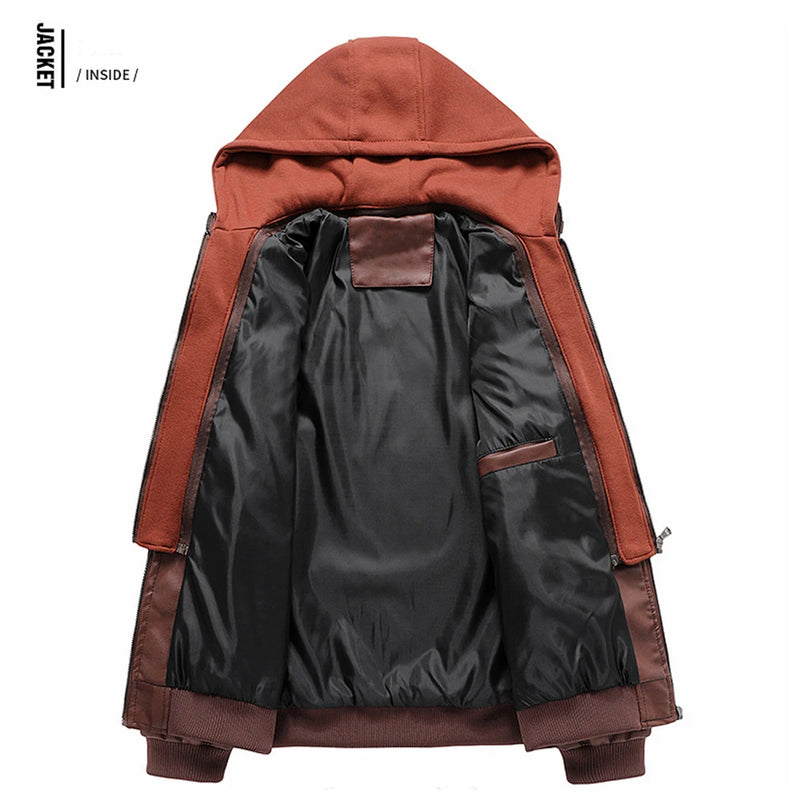 UrbanEdge™ 2-in-1 Hooded Biker Jacket